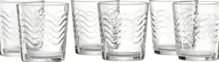 Whiskygläser-Set Wave | 6-teilig | 250 ml
