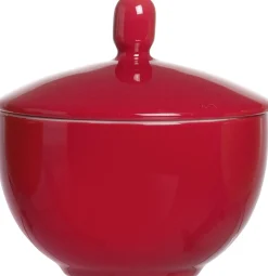Zuckerdose Doppio | 9 x 9 x 7 cm | rot